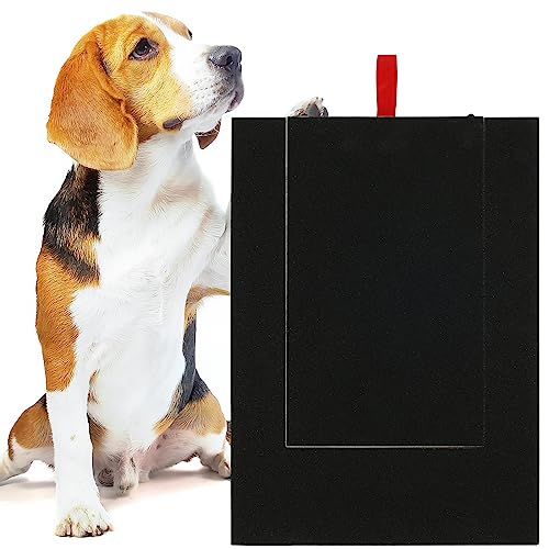 Kratzbrett für Hunde 35x25cm Kratzbrett für Hunde mit Leckerli Box Hunde Kratzbrett für Nägel Kratzbrett für Hundekrallen Verwendung Als Ersatz für Nagelknipser Kleine und Mittlere Hunde (A) von Gatphy