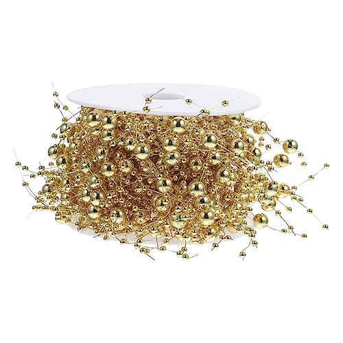 Gatuida 1rolle Perlenkette Dekoration Für Hochzeiten Tischdekoration Und Blumenarrangements Künstliche Perlen Für Vasen Kerzen Und Festlichkeiten Gatuida 1rolle Perlenkette Dekoration Für Hochzeiten Tischdekoration Und Blumenarrangements Künstliche Perlen Für Vasen Kerzen Und Festlichkeiten von Gatuida