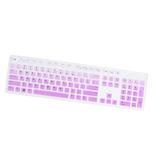 Gatuida 1 STK Tastaturschutz Tastatur-Skins Computertastaturen Tastaturabdeckungen Laptop-Schutz Laptop-Abdeckung Tastaturfolie Laptop-Tastatur Tastaturhaut Kieselgel Violett Notizbuch von Gatuida