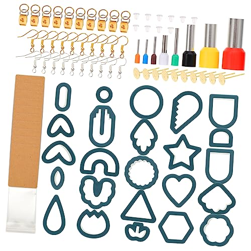 Gatuida 1 Satz DIY Polymer Clay Ausstecher Set Teiliges Werkzeug für Ohrringe und Schmuckherstellung Leicht und Tragbar für Bastelprojekte Weihnachten Geburtstage und Mehr von Gatuida
