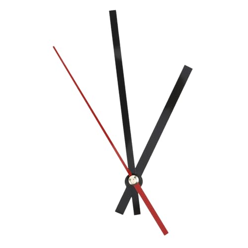 Gatuida 1 Satz Elegant Clock Hands für DIY Uhrenreparatur Metallzeiger für Wanduhr Langlebig und Leicht Einfache Installation und Design Geeignet für Verschiedene Ziffernblätter von Gatuida