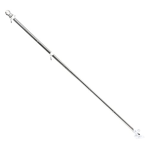 Gatuida 1 Satz Fahnenmast Set mit Verstellbaren Fahnenringen für Garten und Outdoor Bodenstütze und Sicherer Befestigung für Verschiedene Flaggengrößen Gatuida 1 Satz Fahnenmast Set mit Verstellbaren Fahnenringen für Garten und Outdoor Bodenstütze und Sicherer Befestigung für Verschiedene Flaggengrößen von Gatuida