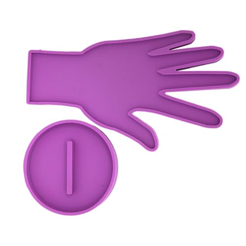 Gatuida 1 Satz Handschmuckregalform Schmuck-Display-Hand für Modellieren Schmuckhalter Form Handform aus Silikon formt Silikon Silikonform Epoxid-Gießform Handformen Kieselgel Violett Gatuida 1 Satz Handschmuckregalform Schmuck-Display-Hand für Modellieren Schmuckhalter Form Handform aus Silikon formt Silikon Silikonform Epoxid-Gießform Handformen Kieselgel Violett von Gatuida