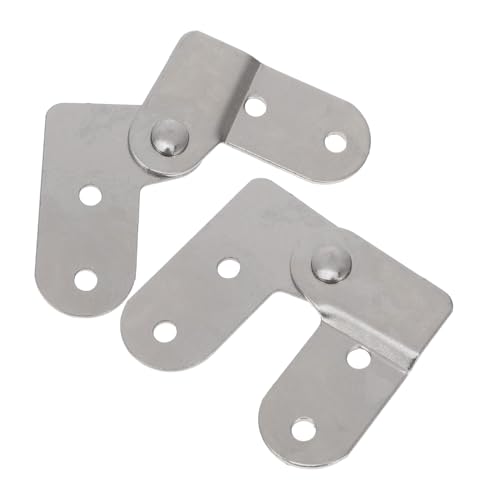 Gatuida 1 Satz Klapptisch Hardware Zubehör Schreibtischscharnier Montagescharnier Für Teleskopleiter Vintage Scharniere Leiterscharnier Ersatz Dachbodenleiter Hardware Kit 2 Stück von Gatuida