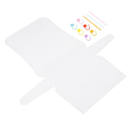 Gatuida 1 Satz Kunststoff Mesh für DIY Handtaschen und Bastelbedarf für Kreuzstich Stricken Häkeln Leicht und Langlebig Mittlere von Gatuida