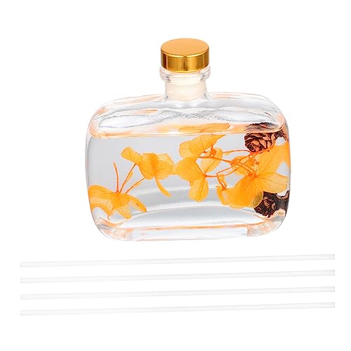 Gatuida 1 Satz Öl Für Die Aromatherapie Für Zu Hause Diffusor Für Getrocknetes Blütenöl Diffusoröl Und Stick Diffusorstab Mit Ätherischem Öl Ätherisches Öl Und Stick Glas von Gatuida
