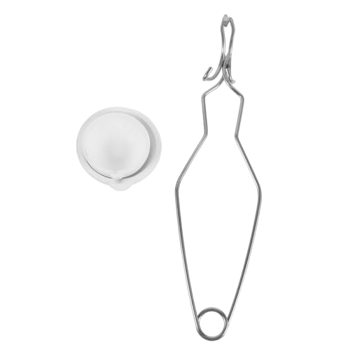Gatuida 1 Satz Teiliges Set Kleinen Keramikschmelztiegeln mit Zange für Schmelzofen für Gold Silber Kupfer Mehr Hochtemperaturbeständig und Korrosionsresistent von Gatuida