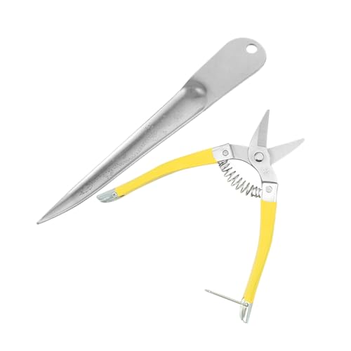 Gatuida 1 Satz Wicker Reparaturwerkzeug Teiliges mit Pry Bar und Schere für Rattan und Korbmöbel Robustes Werkzeug zur Möbelreparatur und Pflege von Gatuida