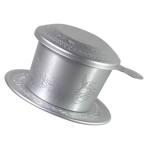 Gatuida 1 Satz kaffeevollautomat kaffeepadmaschine kaffevollmaschine Kaffee tropfen Topper kaffeemilch kaffeeautomat Tragbarer Kaffeefilter vietnamesischer Kaffeetropfer Aluminium Silver Gatuida 1 Satz kaffeevollautomat kaffeepadmaschine kaffevollmaschine Kaffee tropfen Topper kaffeemilch kaffeeautomat Tragbarer Kaffeefilter vietnamesischer Kaffeetropfer Aluminium Silver von Gatuida