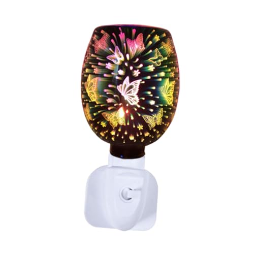 Gatuida 1 Stück Aromalampen -aromatherapie-licht Duftlampe Lampendekor Für Zu Hause Wachs Schmelzende Wärmere Lampe -Plug-in-nachtlampe Kunst Nachtlicht 3D-nachtlicht Plastik von Gatuida