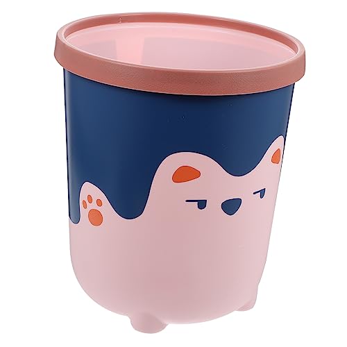 Gatuida 1 Stück Plastik Mülleimer mit Großem Öffnungsdesign Moderner Abfallkorb für Küche Wohnzimmer Schlafzimmer Büro und Badezimmer Praktischer Geruchloser Papierkorb aus Material Rosa Gatuida 1 Stück Plastik Mülleimer mit Großem Öffnungsdesign Moderner Abfallkorb für Küche Wohnzimmer Schlafzimmer Büro und Badezimmer Praktischer Geruchloser Papierkorb aus Material Rosa von Gatuida