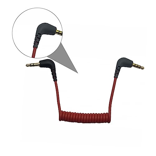 Gatuida 1 Stück Trs zu Trrs Mikrofon Adapterkabel Audio für Smartphones und Mikrofone Kompatibel mit Rode Einfache Verbindung für Aufnahmegeräte von Gatuida