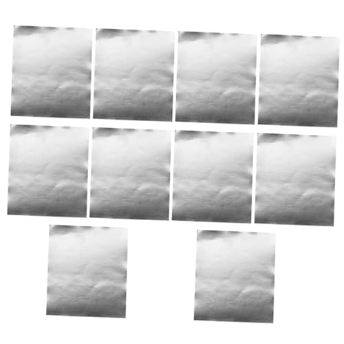 Gatuida 10 Blatt Aluminium Reparaturflicken für Kochgeschirr Hitzebeständig und Selbstklebend Geeignet für Töpfe Pfannen Eimer und Langlebig und Einsetzbar von Gatuida