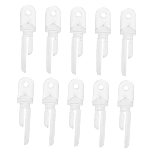 Gatuida 10 Stück Gardinenhaken Ersatzteile für Vorhangstangen Vorhangschiene Haken für Jalousien und Fensterrollos Einfache Montage Langlebig Gatuida 10 Stück Gardinenhaken Ersatzteile für Vorhangstangen Vorhangschiene Haken für Jalousien und Fensterrollos Einfache Montage Langlebig von Gatuida