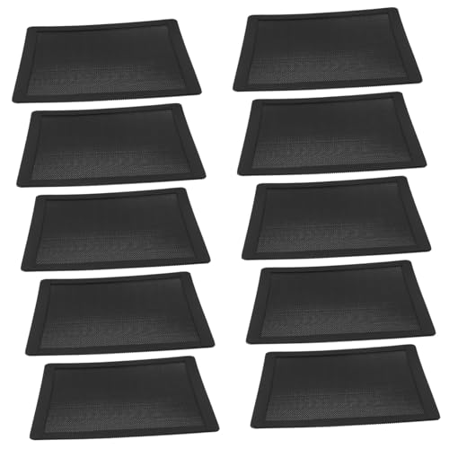 Gatuida 10 Stück Pc Lüfter Staubschutznetz PVC Mesh für Computergehäuse Staubschutz Kühlung Geräuschreduzierung Einfache Montage für Pc und Klimageräte Gatuida 10 Stück Pc Lüfter Staubschutznetz PVC Mesh für Computergehäuse Staubschutz Kühlung Geräuschreduzierung Einfache Montage für Pc und Klimageräte von Gatuida