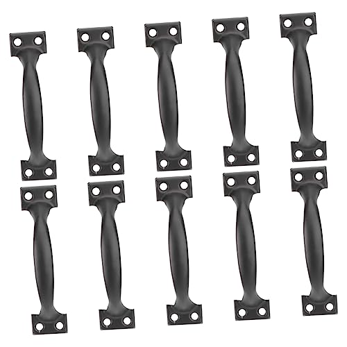 Gatuida 10 Stück Retro Stil Möbelknopf Teiliges Schwarze Dumpling Form Schubladengriff für Küchenschränke Kommoden und Möbel von Gatuida