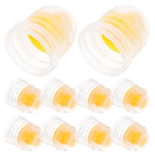 Gatuida 10Stücke Wiederverwendbare für Wasserflaschen Langlebige Ersatzkappen für Outdoor- Sport Soda-flaschen Vielseitig Einsetzbar und Praktische Lösung von Gatuida