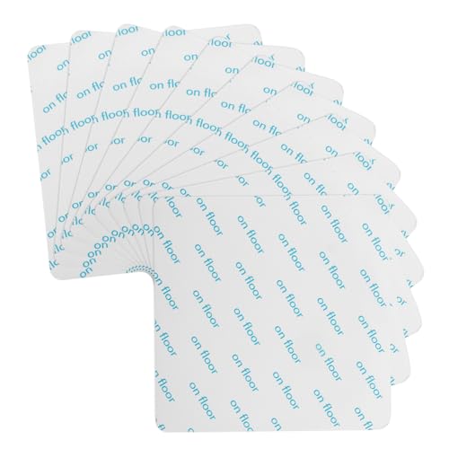Gatuida 10 Stück Teiliges Abnehmbare Waschbare rutschfeste Teppichunterlage Dünne Antirutschpads für Teppiche Geeignet für Fliesen Holz und Marmorflächen Vielseitig Einsetzbar für Zuhause von Gatuida