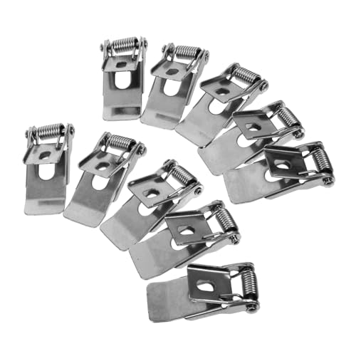 Gatuida 10 Stück Teiliges Downlight Federclips Hochleistungsfeder für Einbauleuchten Deckenlampen Sicherungsklammern Installieren Geeignet für LED Panel und Einbaubeleuchtung Gatuida 10 Stück Teiliges Downlight Federclips Hochleistungsfeder für Einbauleuchten Deckenlampen Sicherungsklammern Installieren Geeignet für LED Panel und Einbaubeleuchtung von Gatuida