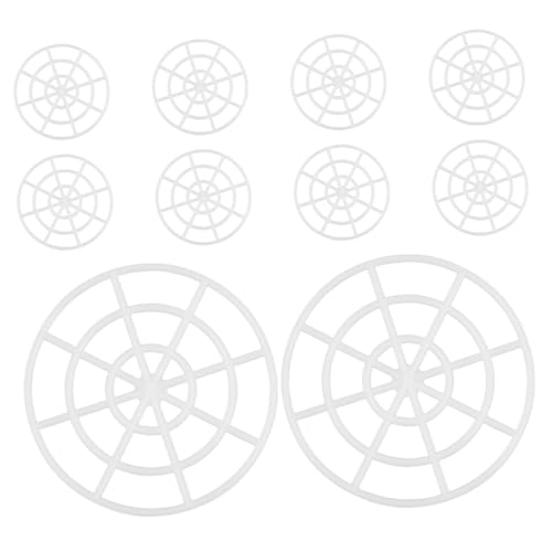 Gatuida 10 Stück Teiliges Gemüsepressen Gleichmäßigem Druck Kompakt und Multifunktional für Einmachgläser zum Fermentieren von Sauerkraut Gurken und Gemüse Zuhause Garten von Gatuida