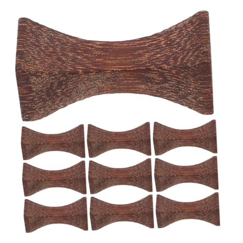 Gatuida 10 Stück Teiliges Holz Essstäbchenhalter aus Langlebigem Chicken Wing Wood Multifunktional als Besteck Stäbchenablage für Zuhause und Restaurant Praktischer Tischorganizer für von Gatuida