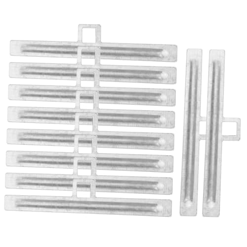 Gatuida 10 Stück Teiliges Metall hänger für Vertikaljalousien Ersatzteile Langlebige Lamellenschutz Clips mit Hoher Verschleißfestigkeit für Wohnzimmer Büro Schlafzimmer und Hotelgebrauch von Gatuida