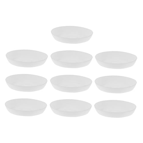 Gatuida 10 Stück Teiliges Runde Pflanztopf Untersetzer aus Kunststoff Robuste Abtropfschalen für Indoor Pflanzen Wasserauffangend für Sukkulenten und Kleine Blumentöpfe Gatuida 10 Stück Teiliges Runde Pflanztopf Untersetzer aus Kunststoff Robuste Abtropfschalen für Indoor Pflanzen Wasserauffangend für Sukkulenten und Kleine Blumentöpfe von Gatuida