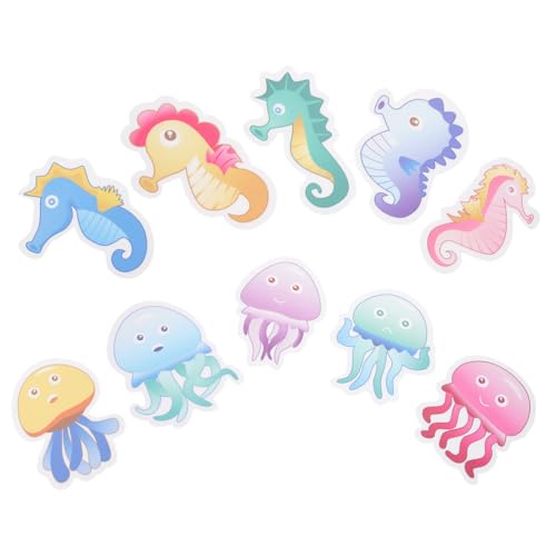 Gatuida 10 Stück Teiliges rutschfeste Badewannenaufkleber aus Wasserdichtem Material mit Bunten Cartoon Motiven für Sichere Kinderbadezeit Einfach zu Kleben Glatte Badewannen Gatuida 10 Stück Teiliges rutschfeste Badewannenaufkleber aus Wasserdichtem Material mit Bunten Cartoon Motiven für Sichere Kinderbadezeit Einfach zu Kleben Glatte Badewannen von Gatuida