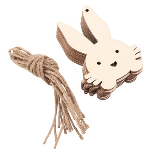 Gatuida 10 Stück Unvollendete Holz Osterhasen für DIY Projekte Malbare Holzanhänger für Kreative Kinderdekoration und Festliche Ostern Tischdeko Gatuida 10 Stück Unvollendete Holz Osterhasen für DIY Projekte Malbare Holzanhänger für Kreative Kinderdekoration und Festliche Ostern Tischdeko von Gatuida