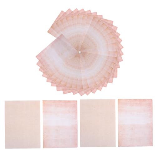 Gatuida 100 Blatt Vintage Briefpapier Briefpapier-set Zum Schreiben Von Briefen Vintage Stationery Blumenschriftenpapier Ästhetisches Scrapbook-papier Dekoratives Grenzpapier von Gatuida