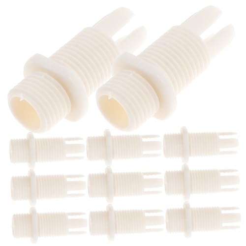 Gatuida 100 Stück Kabelklemme für Deckenlampen Kunststoff Kabelhalter mit Zugentlastung Geeignet für Pendelleuchten Deckenleuchten Langlebig und Einfach zu Montieren von Gatuida