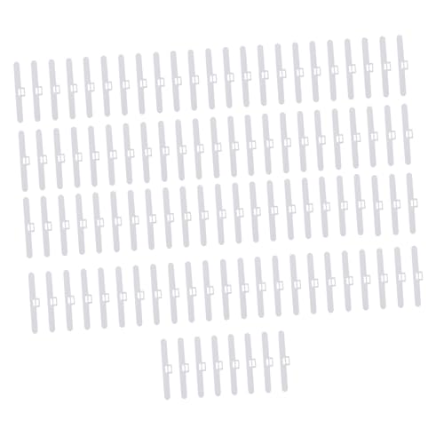 Gatuida 100 Stück Teiliges Doppelloch halter für Vertikaljalousien Langlebige Kunststoff zubehörteile Ersatzclips für Defekte Lamellen Passend Weiß Gatuida 100 Stück Teiliges Doppelloch halter für Vertikaljalousien Langlebige Kunststoff zubehörteile Ersatzclips für Defekte Lamellen Passend Weiß von Gatuida