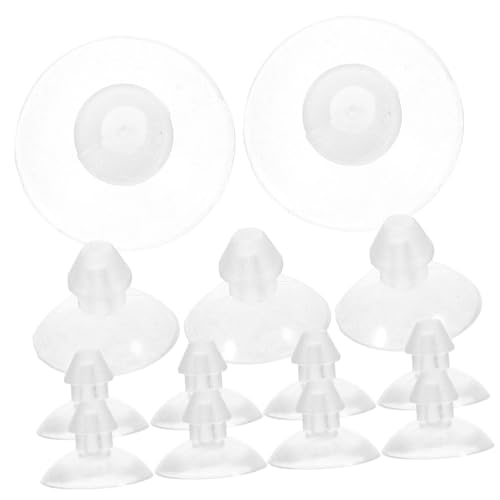 Gatuida 100 Stück Transparente PVC Saugnäpfe Stark Haftend für Glatte Oberflächen Wie Glas Möbel Aquarium Fliesen ohne Haken Wiederverwendbar für Wand Fenster Bad Küche Gatuida 100 Stück Transparente PVC Saugnäpfe Stark Haftend für Glatte Oberflächen Wie Glas Möbel Aquarium Fliesen ohne Haken Wiederverwendbar für Wand Fenster Bad Küche von Gatuida