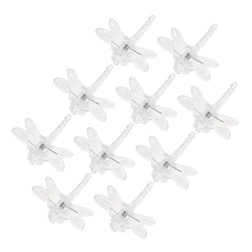 Gatuida 10Stücke Transparente Orchideen Stützklammern Langlebige Pflanzenclips für Garten zur Unterstützung von Pflanzen bei Wind und Multifunktionale Pflanzenbefestigungen Gatuida 10Stücke Transparente Orchideen Stützklammern Langlebige Pflanzenclips für Garten zur Unterstützung von Pflanzen bei Wind und Multifunktionale Pflanzenbefestigungen von Gatuida