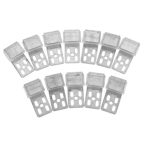 Gatuida 12 Stück Sofa Frühlingszubehör Couchfeder-Reparatursatz Couch Federclips Möbelklammern kleine Federklammern Stuhl Reparaturset Couch-Clips Federklammern für Möbel Eisen Silver von Gatuida