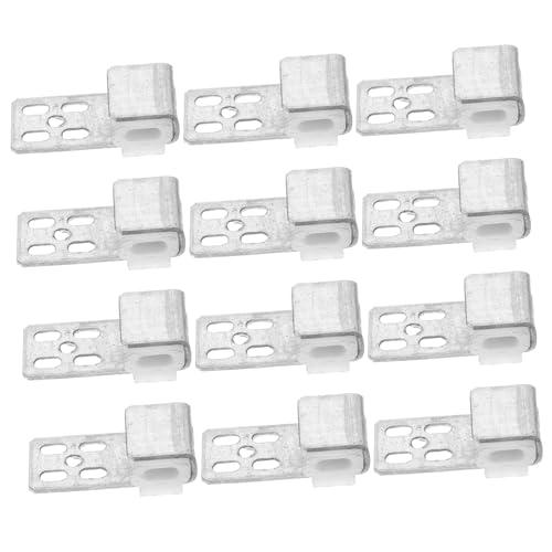Gatuida 12 Stück Sofa Frühlingszubehör Kleine Federklammern Couch Federclips Couchfeder-reparatursatz Federklammern Für Möbel Stuhl Reparaturset Couch-Clips Möbelklammern Silver Eisen von Gatuida