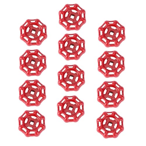 Gatuida 12 Stück Teiliges Edelstahl Ventil handräder Robust Langlebig Zuverlässige Abdichtung Vielseitig Einsetzbar für Wasser Feuerhydranten Installationen von Gatuida