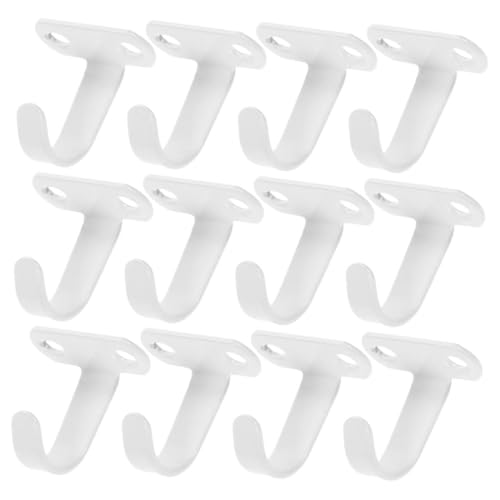 Gatuida 12 Stück Teiliges Haken Weiß Multifunktionale Unter Schrank Haken aus Metall Wand und Deckenmontage als Küchen Tassenhaken Blumentopf und Dekoration Halter Für Trockenbau Gatuida 12 Stück Teiliges Haken Weiß Multifunktionale Unter Schrank Haken aus Metall Wand und Deckenmontage als Küchen Tassenhaken Blumentopf und Dekoration Halter Für Trockenbau von Gatuida