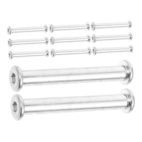 Gatuida 12 Stück Teiliges Metall Schrauben für Outdoor Sonnenschirm Zusammenbau Langlebige Ersatzteile mit Handknopf zum Festen Fixieren und Einfacher Neigungseinstellung für Patio Gatuida 12 Stück Teiliges Metall Schrauben für Outdoor Sonnenschirm Zusammenbau Langlebige Ersatzteile mit Handknopf zum Festen Fixieren und Einfacher Neigungseinstellung für Patio von Gatuida