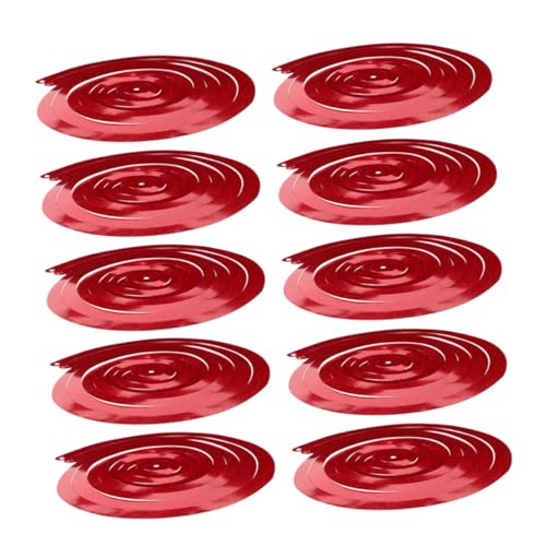 Gatuida 12 Stück Teiliges Party Deko Spiralförmige Hängende Wirbel Luftschlangen aus Leichtem Pet Material Bunte Farben Für Geburtstagsfeiern Hochzeiten Jubiläen und Klassenzimmer Gatuida 12 Stück Teiliges Party Deko Spiralförmige Hängende Wirbel Luftschlangen aus Leichtem Pet Material Bunte Farben Für Geburtstagsfeiern Hochzeiten Jubiläen und Klassenzimmer von Gatuida