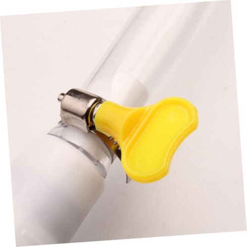 Gatuida 12 Stück Teiliges Verstellbares Kunststoff schellen Korrosionsbeständige Verschleißfeste Schlauchklemmen für Flexible Wasser Ölschläuche Einfach zu Justieren für Industrie und von Gatuida