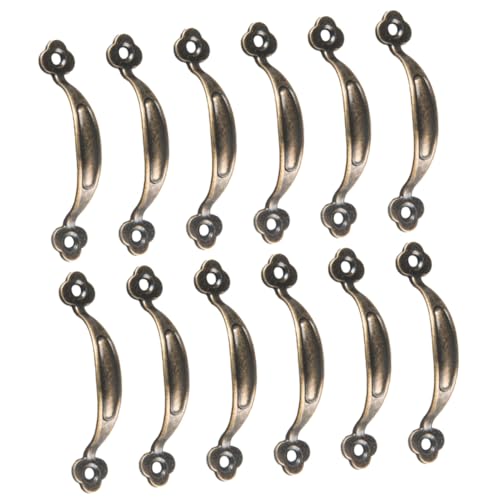 Gatuida 12 Stück Teiliges Vintage Schubladengriffe aus Bronzefarbene Möbelgriffe für Schränke und Kommoden Langlebige Griffknöpfe für Kleiderschränke Vielseitig Einsetzbar und Dekorativ Gatuida 12 Stück Teiliges Vintage Schubladengriffe aus Bronzefarbene Möbelgriffe für Schränke und Kommoden Langlebige Griffknöpfe für Kleiderschränke Vielseitig Einsetzbar und Dekorativ von Gatuida