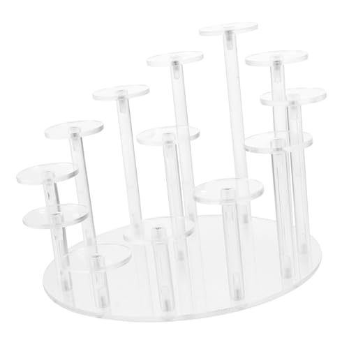 Gatuida 13 Display Ständer Acryl Display Halter Ständer Acryl Display Organizer Schmuck Display Rack Acryl Display Halter Ständer Acryl Display Desktop Ständer Action Figuren von Gatuida