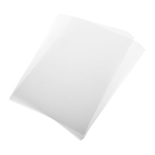 Gatuida 15 Stück Teiliges Transparentes PVC Kunststoffblatt Flexibel Widerstandsfähig für Bastelprojekte Dokumentenschutz Bilderrahmen Displays von Gatuida
