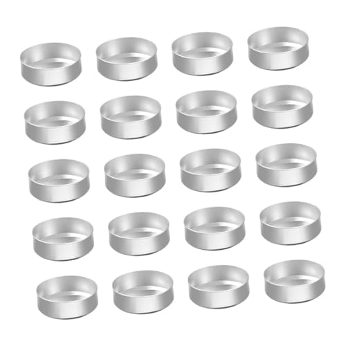 Gatuida 150stücke Teelicht Dosen Aluminium Leere Kerzenbehälter Für -projekte Party- Und Heimdekoration Hitzebeständig Und Leicht Für Besondere Anlässe Gatuida 150stücke Teelicht Dosen Aluminium Leere Kerzenbehälter Für -projekte Party- Und Heimdekoration Hitzebeständig Und Leicht Für Besondere Anlässe von Gatuida