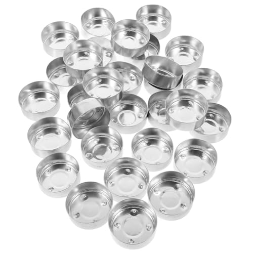 Gatuida 150 Stücke Kerzenwachsbehälter Silber Aluminium Kerzenbehälter Zur Herstellung Von Kerzen Kleine Kerzengläser Gatuida 150 Stücke Kerzenwachsbehälter Silber Aluminium Kerzenbehälter Zur Herstellung Von Kerzen Kleine Kerzengläser von Gatuida