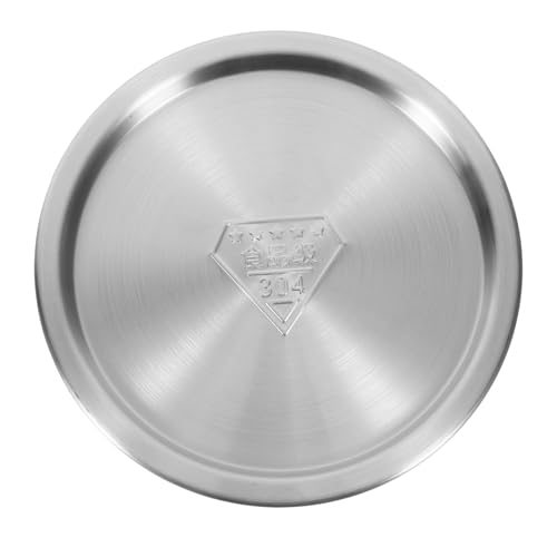 Gatuida 18 Cm Großer Schüsseldeckel Topfdeckel Stabiler Edelstahldeckel Für Kochtöpfe Pfannen Gewürztöpfe Öltöpfe Deckel Für Töpfe Gatuida 18 Cm Großer Schüsseldeckel Topfdeckel Stabiler Edelstahldeckel Für Kochtöpfe Pfannen Gewürztöpfe Öltöpfe Deckel Für Töpfe von Gatuida