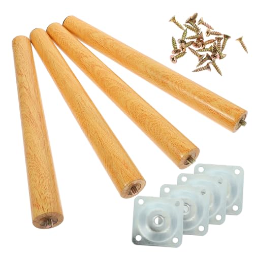 Gatuida 1Satz Möbelfüße Massivem Holz Höhenverstellbare Tischbeine für Sofas Tische Stühle und Schränke Langlebig und Stabil Multifunktional für Verschiedene Gatuida 1Satz Möbelfüße Massivem Holz Höhenverstellbare Tischbeine für Sofas Tische Stühle und Schränke Langlebig und Stabil Multifunktional für Verschiedene von Gatuida