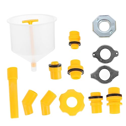 Gatuida 1Satz Trichter für Kühlmittel Auslaufsicher Teiliges Kit mit Verlängerung Ellbogen für Heizkörper Überspannungsbehälter Fluid Stopper Verhindert von Gatuida