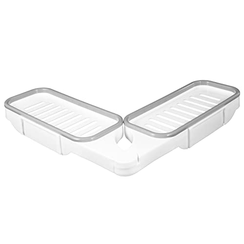 Gatuida 1Stück Wandmontiertes Faltbad Speichergestell Punch Organizer für Badezimmer Stilvolles und Platzsparendes Regal für Duschshampoo und Tägliche Notwendigkeiten von Gatuida